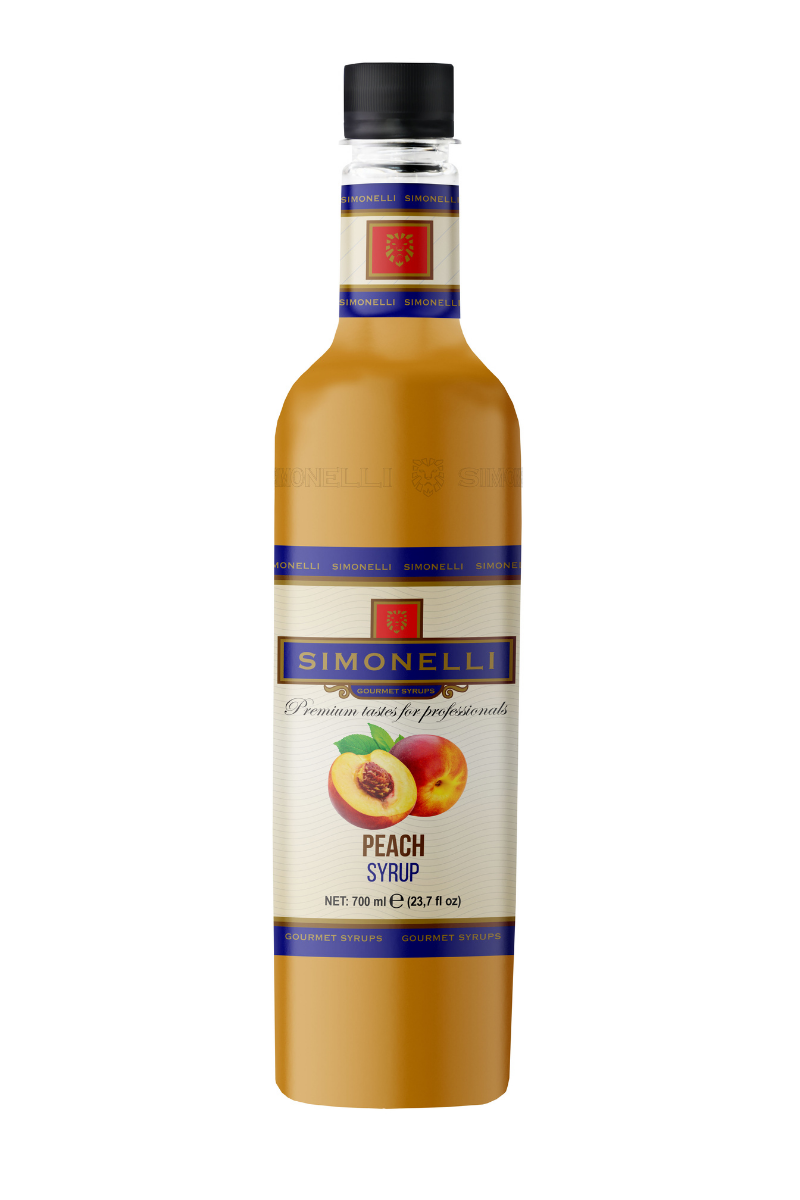Şeftali Aromalı Şurup - Şekerli 700 ml