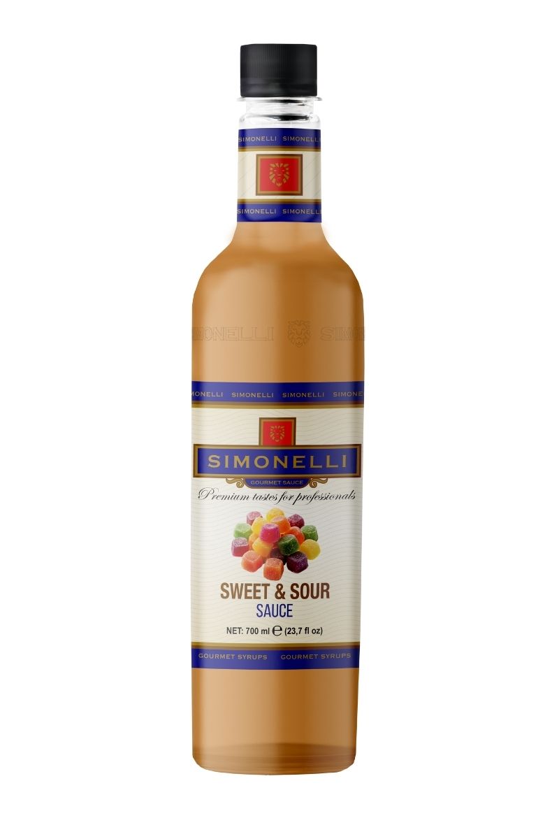 Tatlı & Ekşi Aromalı Şurup - Şekerli 700 ml