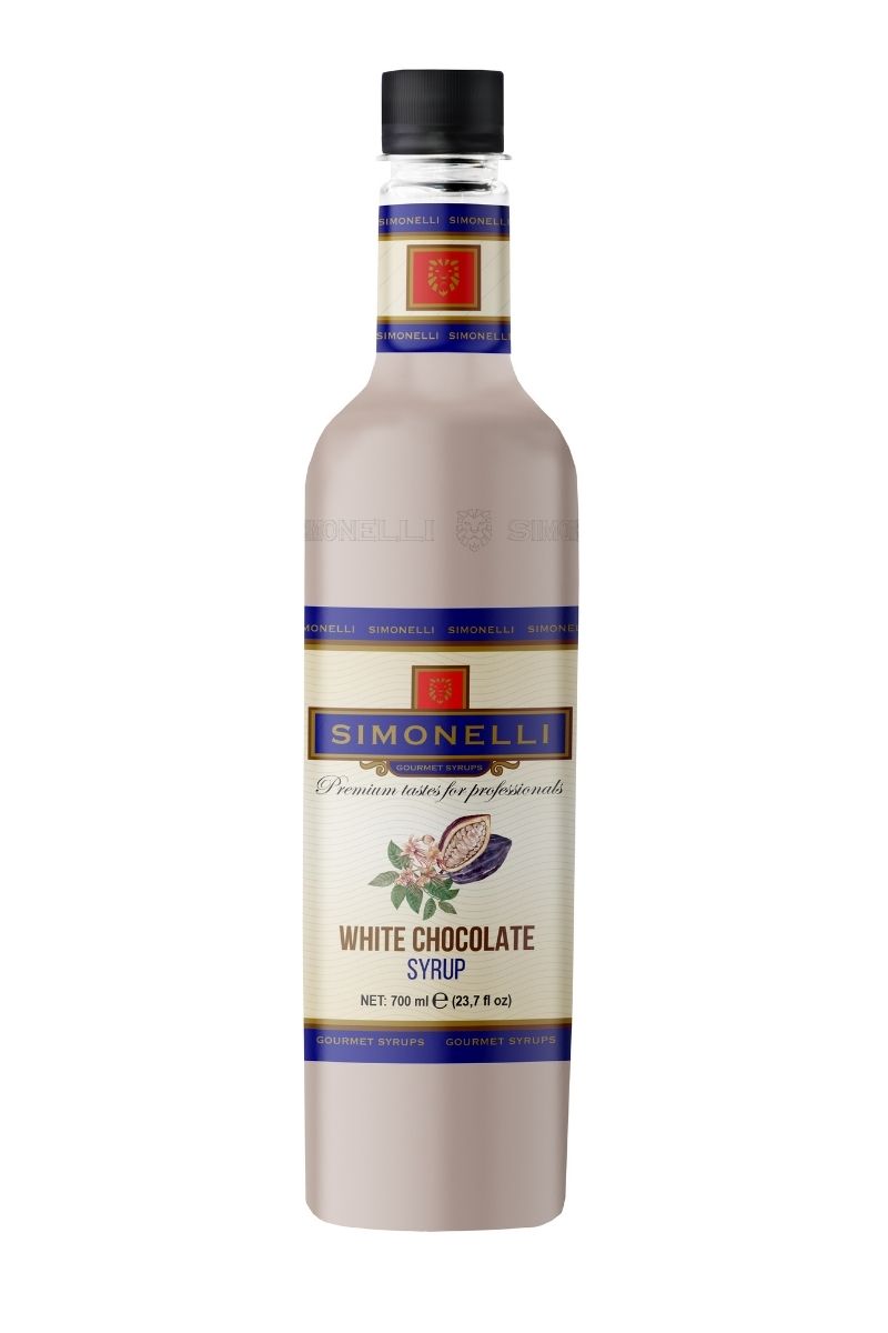 Beyaz Çikolata Aromalı Şurup - Şekerli 700 ml