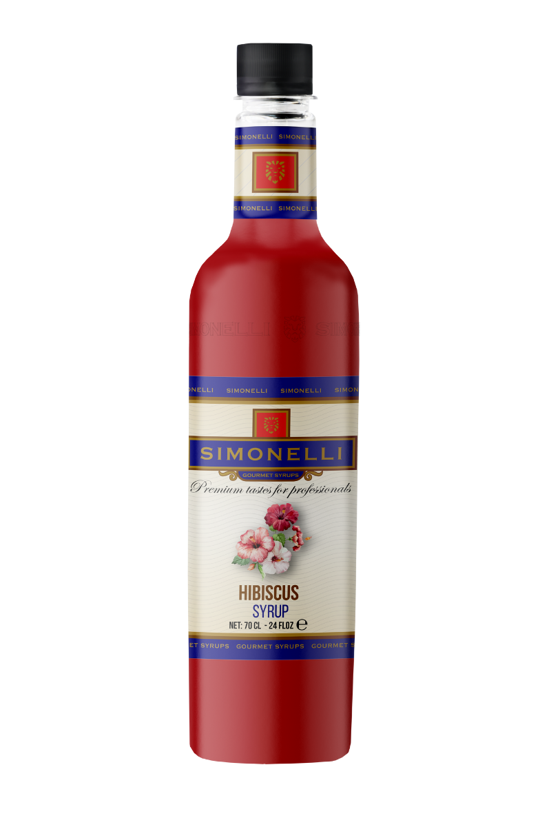 Hibiscus Aromalı Şurup - Şekerli 700 ml