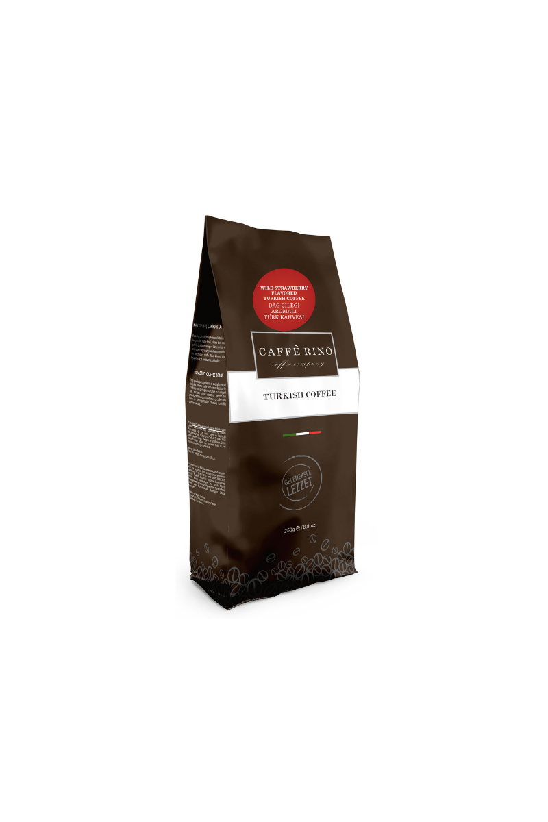 Caffe Rıno Dağ Çilekli Türk Kahvesi 250 Gr