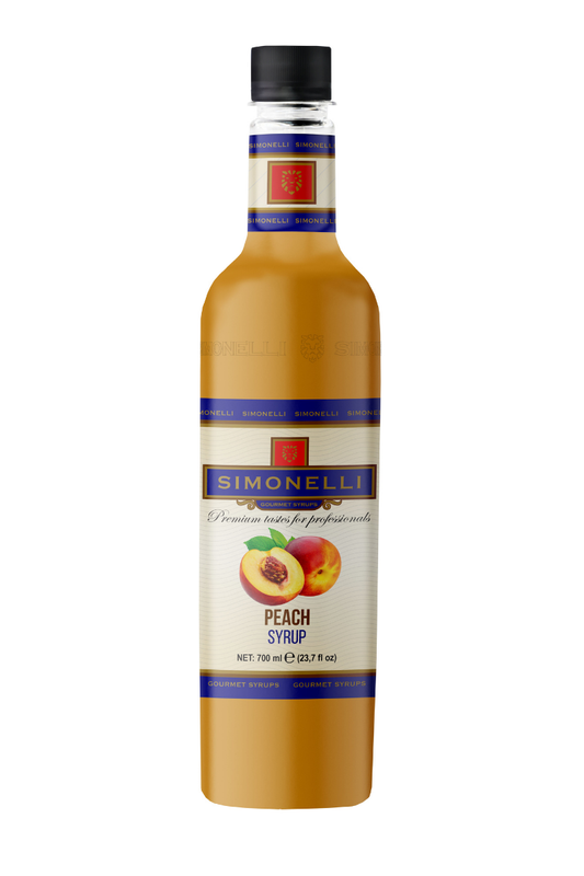 Şeftali Aromalı Şurup - Şekerli 700 ml