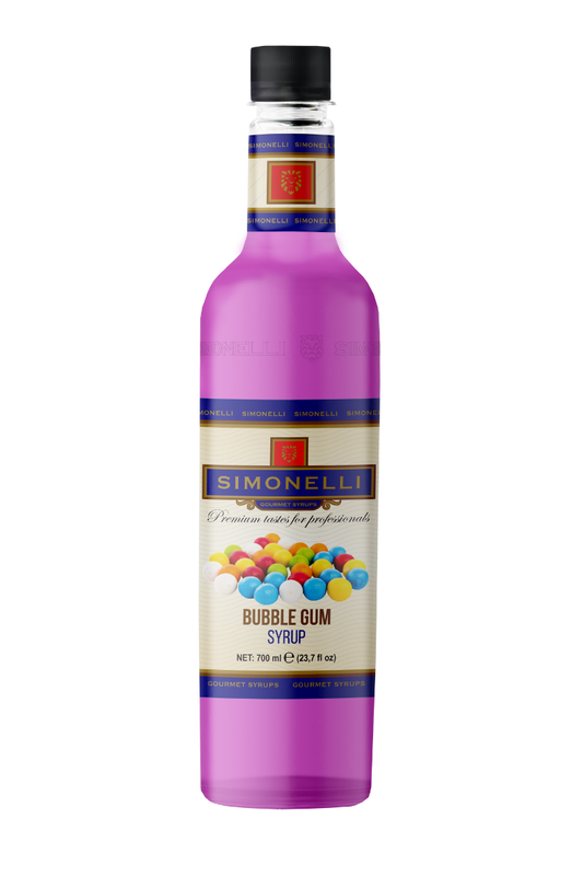 Bubble Gum Aromalı Şurup - Şekerli 700 ml